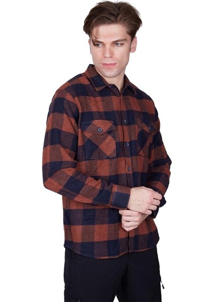 Felder Erkek Ekose Outdoor Gömlek Tarçın (600601) modelleri