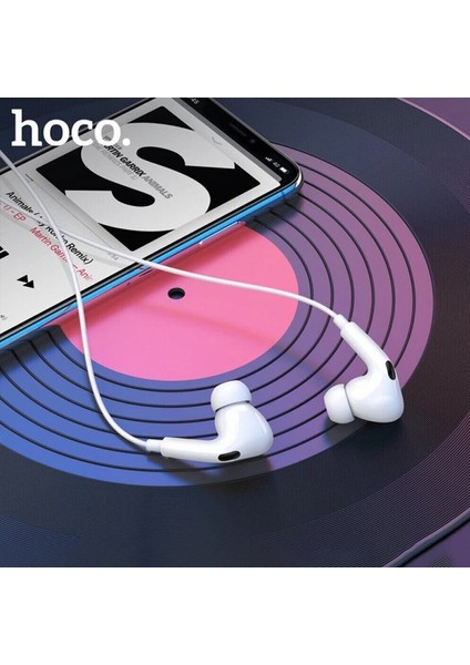 Hoco M101 Pro Crystal Type-C Kulakiçi Mikrofonlu Kablolu KULAKLIK-(1903)