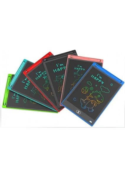 Çocuklar Için Eğitici Renkli Çizim Tableti 10 Inç indirimleri