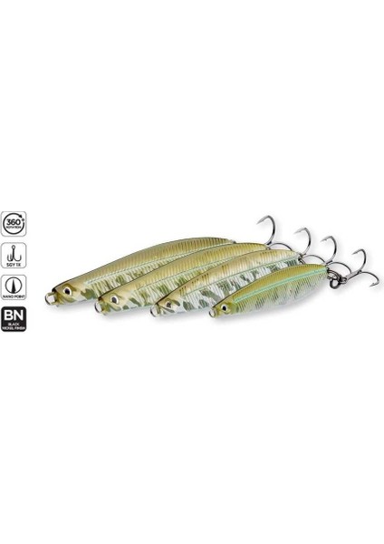 Savage Gear Seeker Isp 102MM 28G Sahte Balık 03-Fluo Red Black modelleri