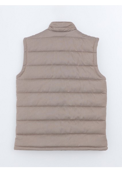 Yeni Sezon Slim Fit Dik Yaka Erkek Şişme Yelek modelleri