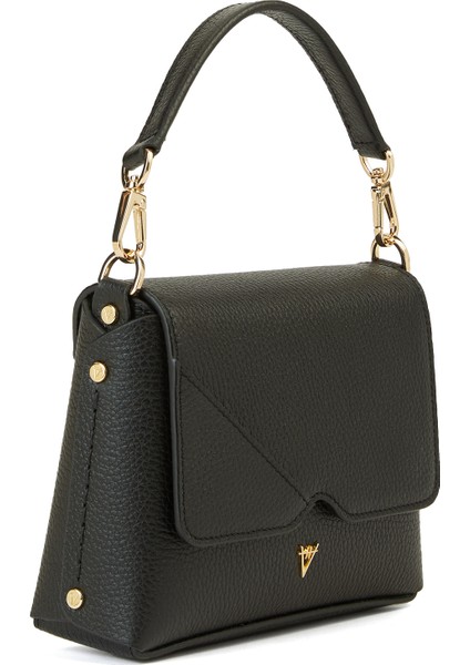 Mare Siyah Kadın Deri Çanta modelleri