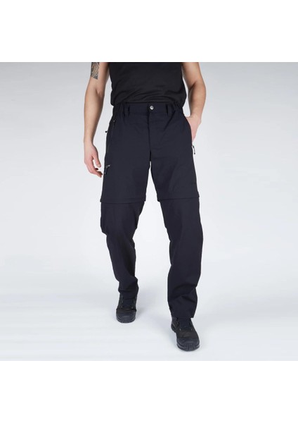 Taktikal Outdoor Pantolon - Kargo Cepli - Rogue Convertible - Şort - Siyah