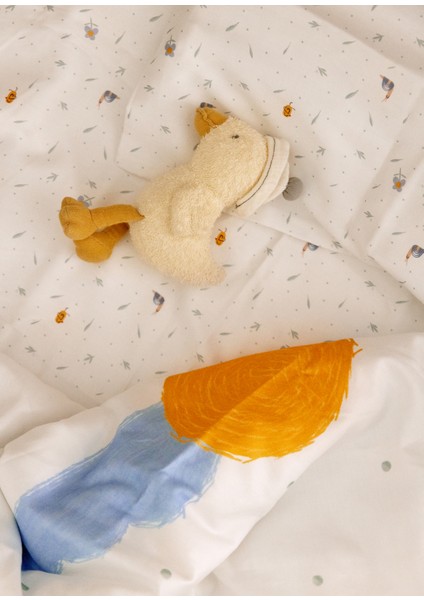 Simba %100 Organik Pamuk Saten Bebek Nevresim Takımı fırsatları