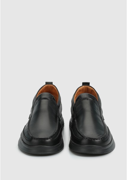 Siyah Deri Erkek Ayakkabı modelleri