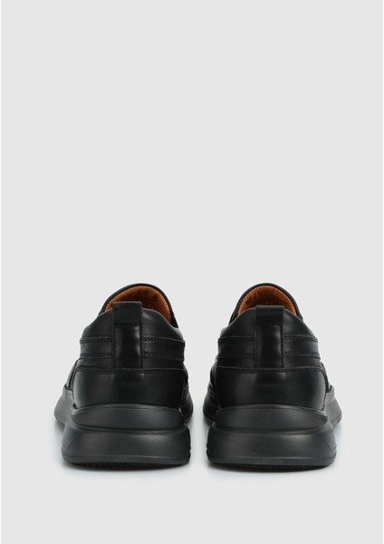 Siyah Deri Erkek Ayakkabı fırsatları