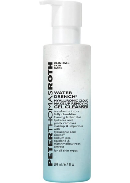 Water Drench Arındırıcı Makyaj Temizleme Jeli 200 ml