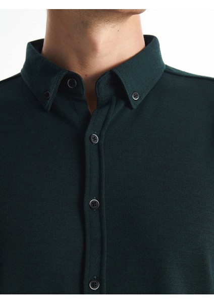 Yeni Sezon Slim Fit Uzun Kollu Erkek Gömlek modelleri