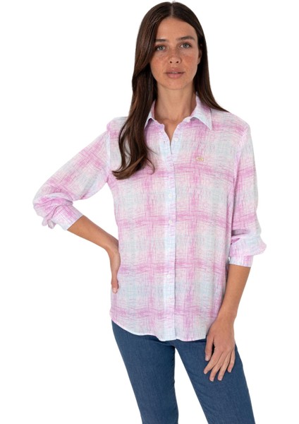 Kadın Mor Uzun Kollu Gömlek 2185849 fiyatları