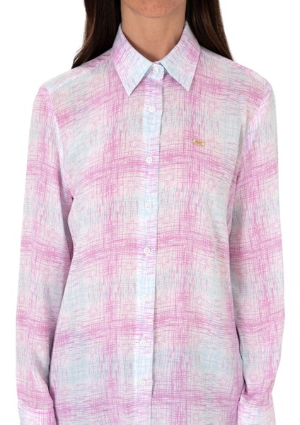 Kadın Mor Uzun Kollu Gömlek 2185849 fırsatları