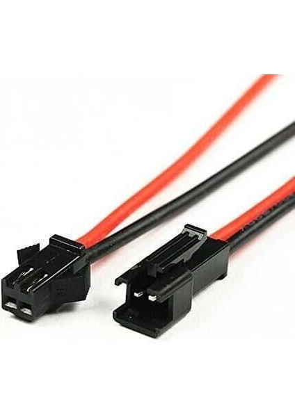 Jst Sm 2 Pinli 20CM Kablolu Konnektör Seti 22AWG Erkek-Dişi Takım Kablo Soketi fiyatları