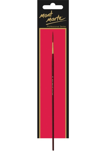 mm Sanatçı Akrilik Fırçası Premium Sable Rigger 6