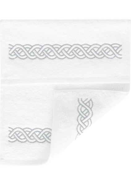 Helice Antrasit Pamuklu El Havlusu 30X50 cm