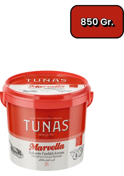 Marvella 850 gr Kakaolu Fındık Kreması