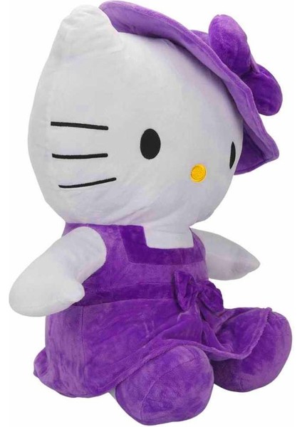 Sunman Pelüş OT180200-B Hello Kitty Mor Elbiseli Şapkalı 50 cm fiyatları
