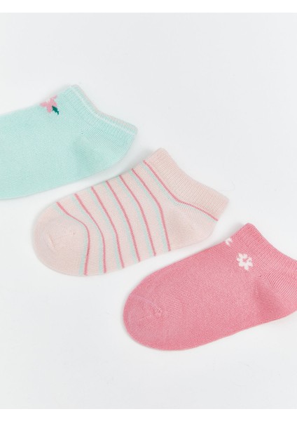 Yeni Sezon Çiçekli Kız Bebek Patik Çorap 3'lü fiyatları