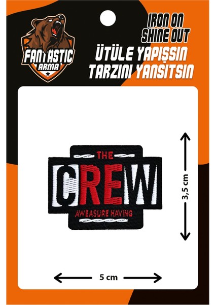 A50-145 Ütü ile Yapışan Dokuma Arma