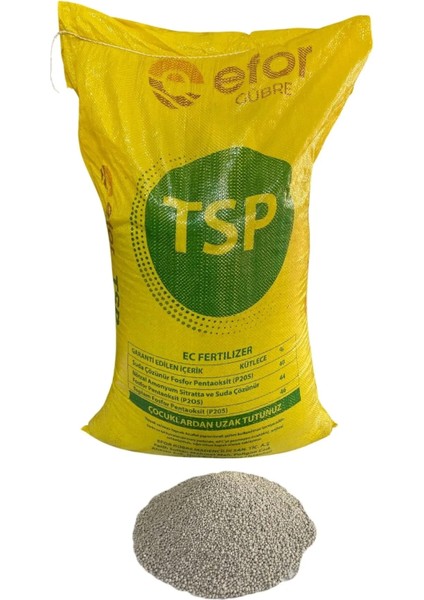 Tsp Triple Süper Fosfat Gübre 50 kg 40-44-46 Taban Gübresi