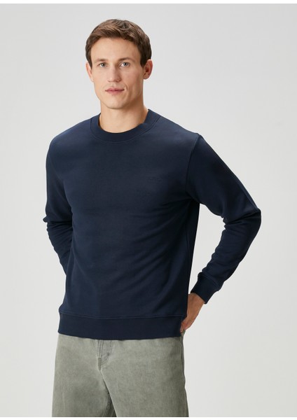 Lacivert Sweatshirt