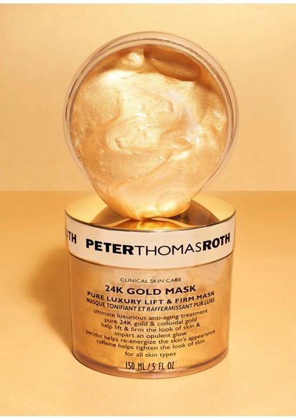24K Gold Mask Pure Luxury Lift Yaşlanma Karşıtı Bakım MASKESI150 ml indirimleri