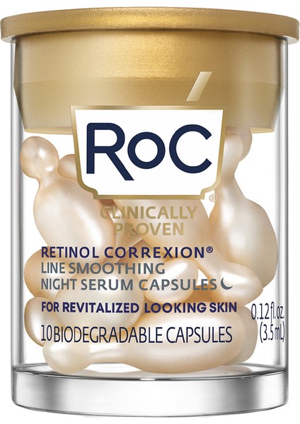 Retinol Correxion Line Smoothing Night Serum Retinol Kırışıklık Karşıtı Gece Bakım Kapsül Serum 10 Adet fiyatları