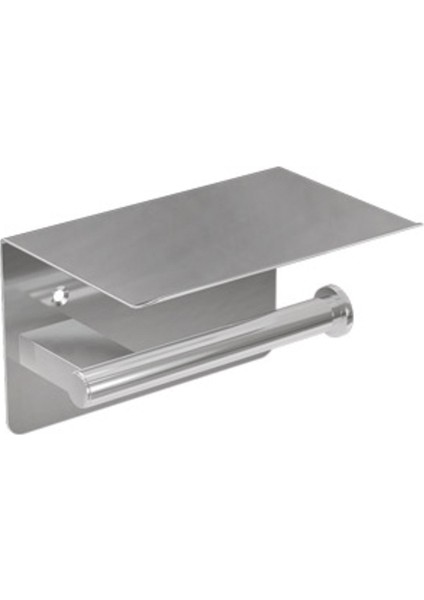 Si Eco Tuvalet Kağıtlık, Etajerli - Krom