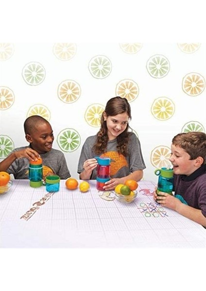 Narenciye Limon Sıkmalı Pratik Detoks Toksin Atıcı Su Matarası Spor Şişesi (5224) fiyatları