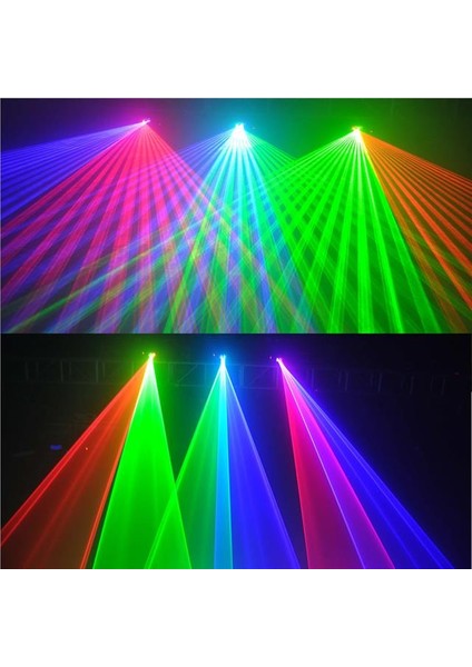 Layu C140GB Yeşil-Mavi Çift Renk Beam Efekt Sahne Disko Lazer Işık fırsatları
