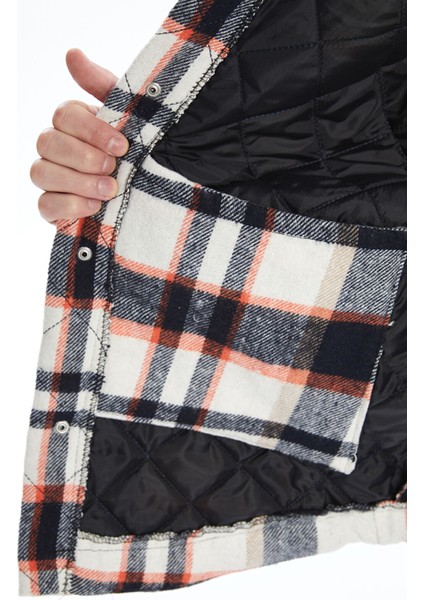 Yeni Sezon Regular Fit Uzun Kollu Ekose Erkek Gömlek Ceket fırsatları
