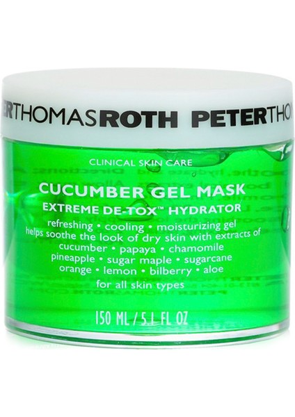 Cucumber Extreme Nemlendirici Jel Maske 150 ml