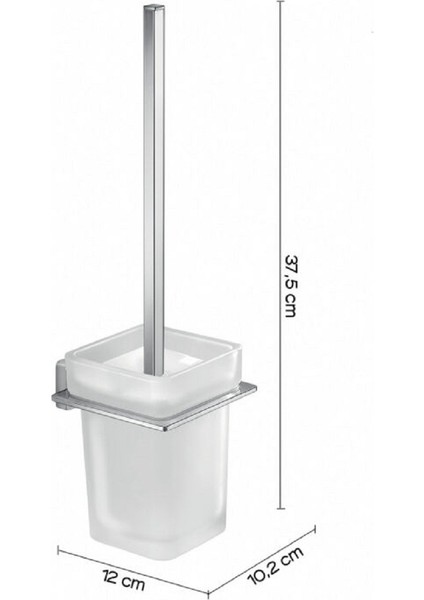 Atena Tuvalet Fırçalık - Krom fiyatları