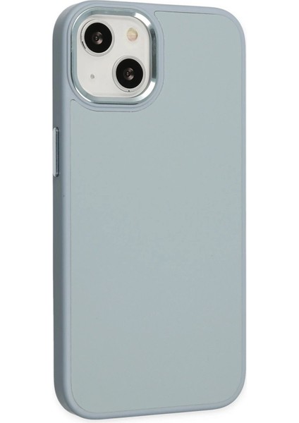 Newface iPhone 14 Plus Kılıf Asya Deri Silikon - Sierra Blue fiyatları