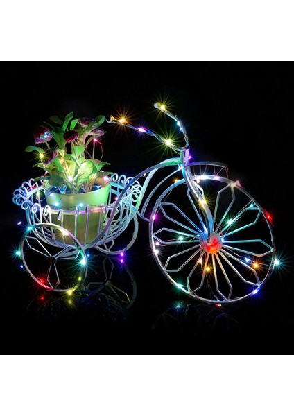 Pilli Rgb LED Işık 5 Metre Iç & Dış Mekan Parti Dekor Kutlama Işığı Renkli LED Dekorasyon modelleri