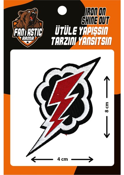10'lu Paket Ütü ile Yapışan Dokuma Arma Patch Yama
