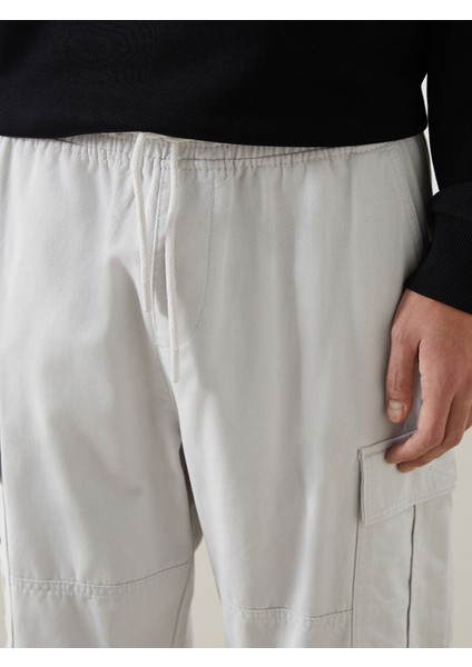 Yeni Sezon Rahat Kalıp Gabardin Erkek Kargo Pantolon modelleri