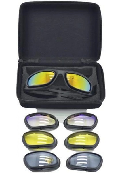 Çok Lensli Tactical Gözlük Seti fiyatları