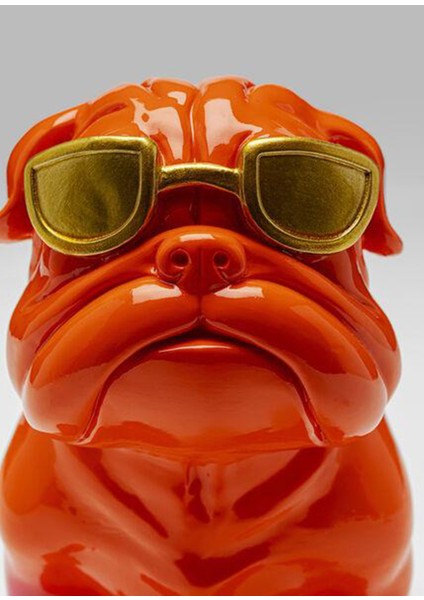 Fashion Dog Orange Dekoratif Obje indirimleri