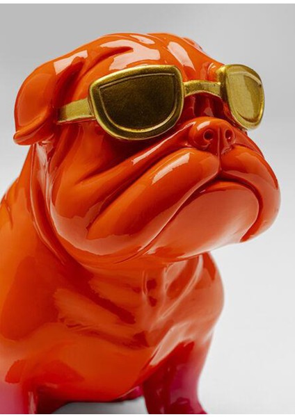 Fashion Dog Orange Dekoratif Obje