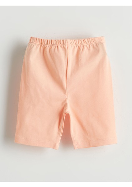 Yeni Sezon Bisiklet Yaka Baskılı Kız Bebek Şortlu Pijama Takımı fırsatları