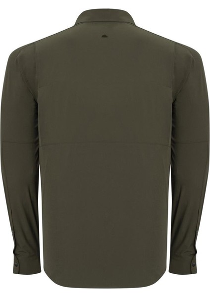 Natriks Uzun Kollu Erkek Gömlek Haki (600702) fırsatları