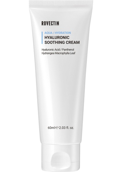 Aqua Hyaluronic Soothing Cream 8 Farklı Hyaluronik Asitli Nem Bariyeri Yüz Kremi 60 ml