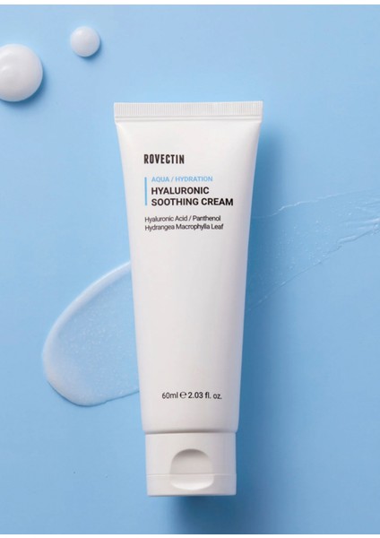 Aqua Hyaluronic Soothing Cream 8 Farklı Hyaluronik Asitli Nem Bariyeri Yüz Kremi 60 ml fiyatları