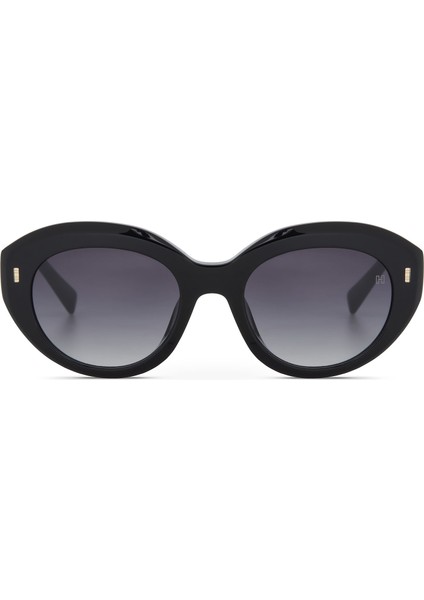 Burcu Esmersoy x Hermossa Hm 1656 C1 Siyah Asetat Kadın Güneş Gözlüğü