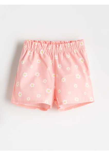 Yeni Sezon Çiçekli Kız Bebek Tişört ve Şort 2'li fırsatları