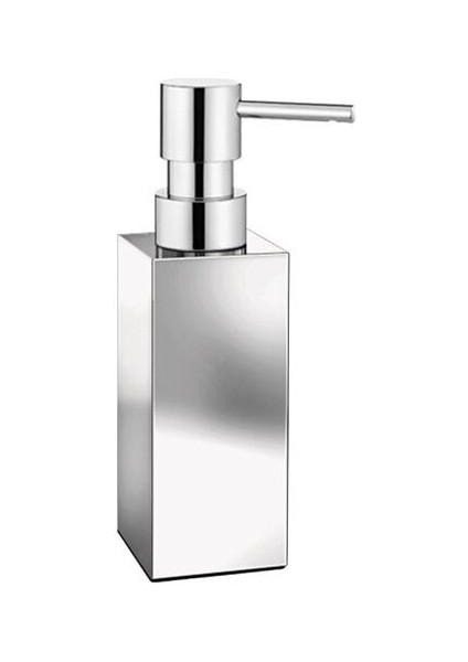 Sıvı Sabunluk, Kare, Tezgah Üstü, 500ML - Krom