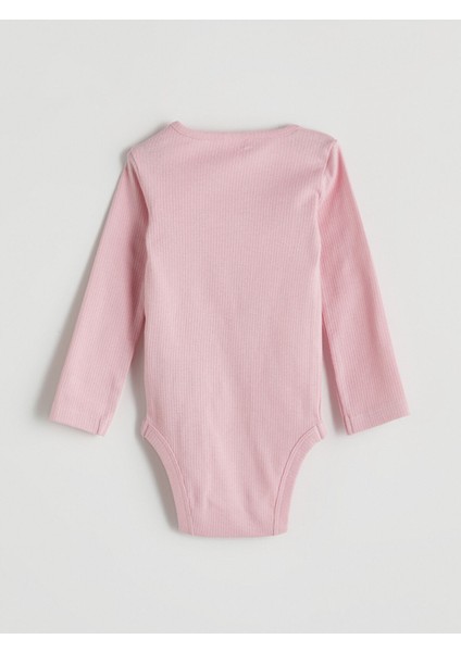 Yeni Sezon Bisiklet Yaka Basic Kız Bebek Çıtçıtlı Body modelleri