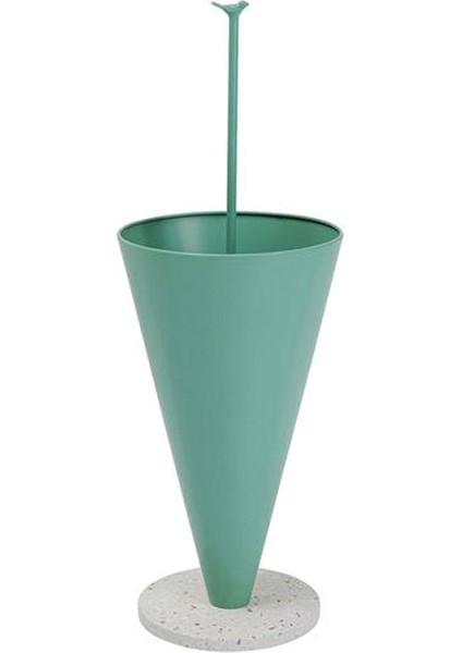 Umbrella Stand Singing In The Rain Green Dekoratif Obje
