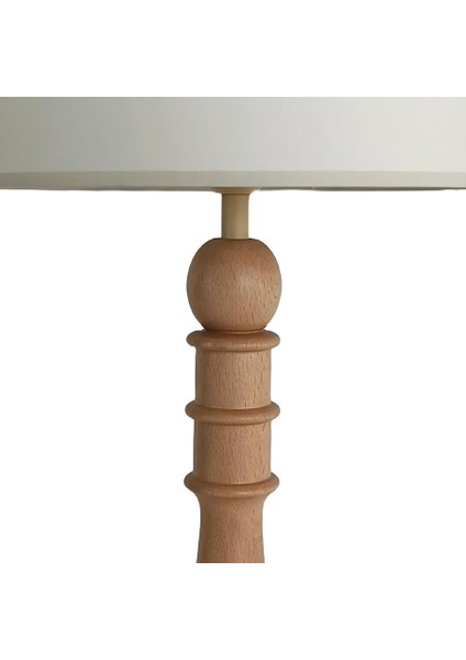 Kyle Açık Kahverengi Ahşap Abajur fiyatları