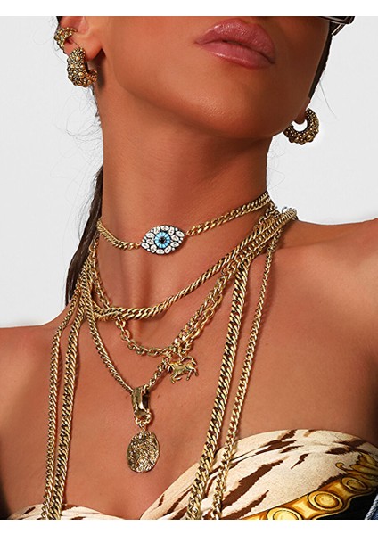 Esperanza Altın Kaplama Göz Kolye fiyatları