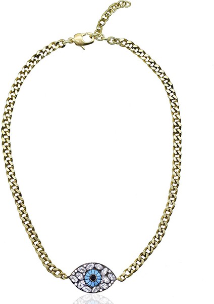 Esperanza Altın Kaplama Göz Kolye modelleri